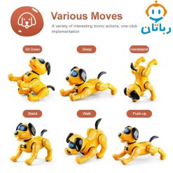 ربات سگ کنترلی کد R19 سفید