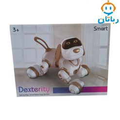 ربات سگ کنترلی شارژی قهوه ای