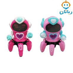 ربات خرچنگی کنترلی صورتی – کد 1514 صورتی پررنگ