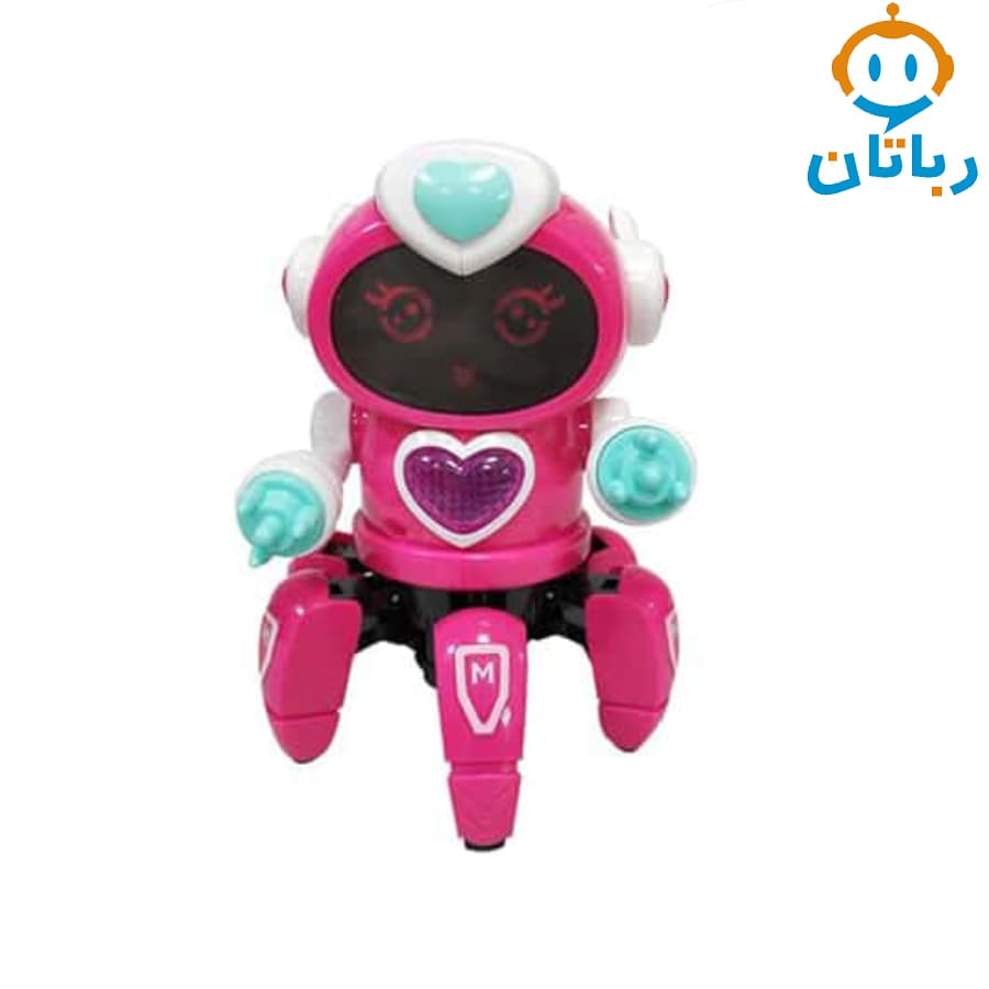 ربات خرچنگی کنترلی صورتی – کد 1514 صورتی پررنگ