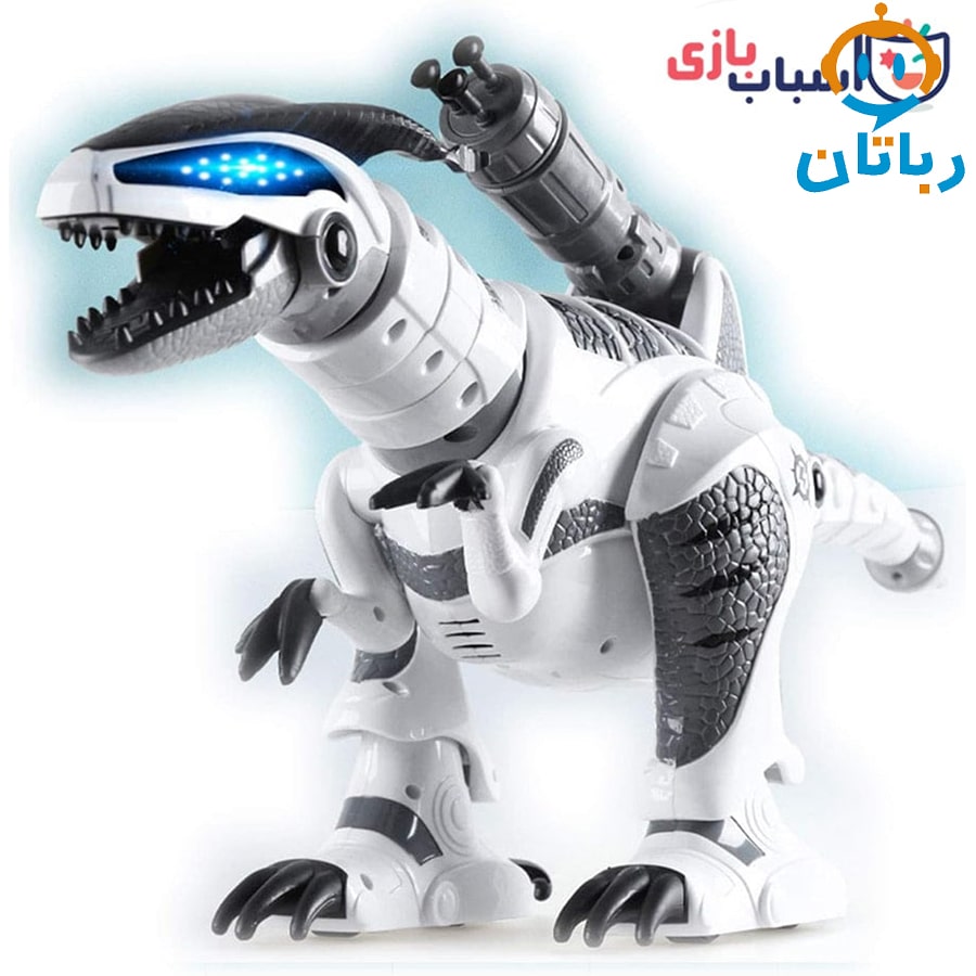 ربات دایناسوری کنترلی کد K9 سفید