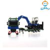 ماکت تریلی حمل بیل مکانیکی KDW 625038