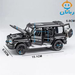 ماشین فلزی مدل بنز مقیاس کد CZ1801A-مشکی