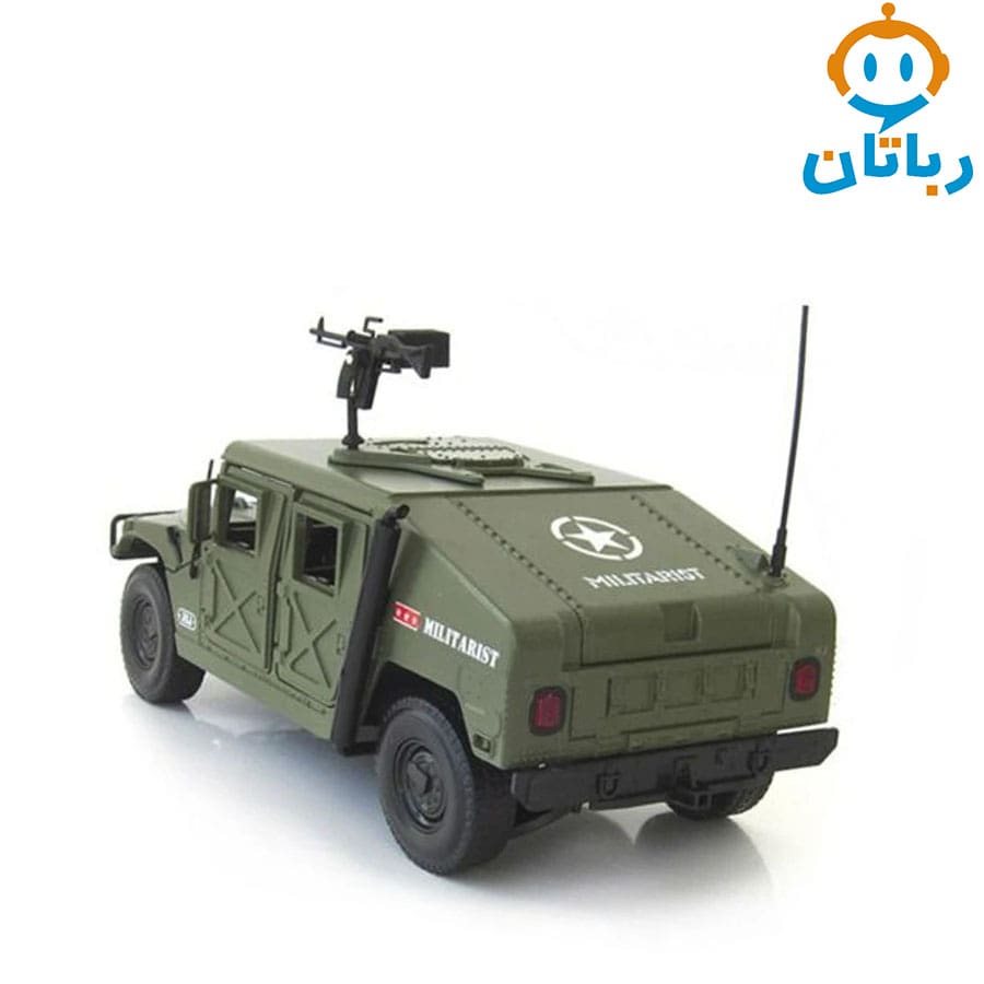 ماکت فلزی هامر جنگی kdw مقیاس 1:18 کد 685004