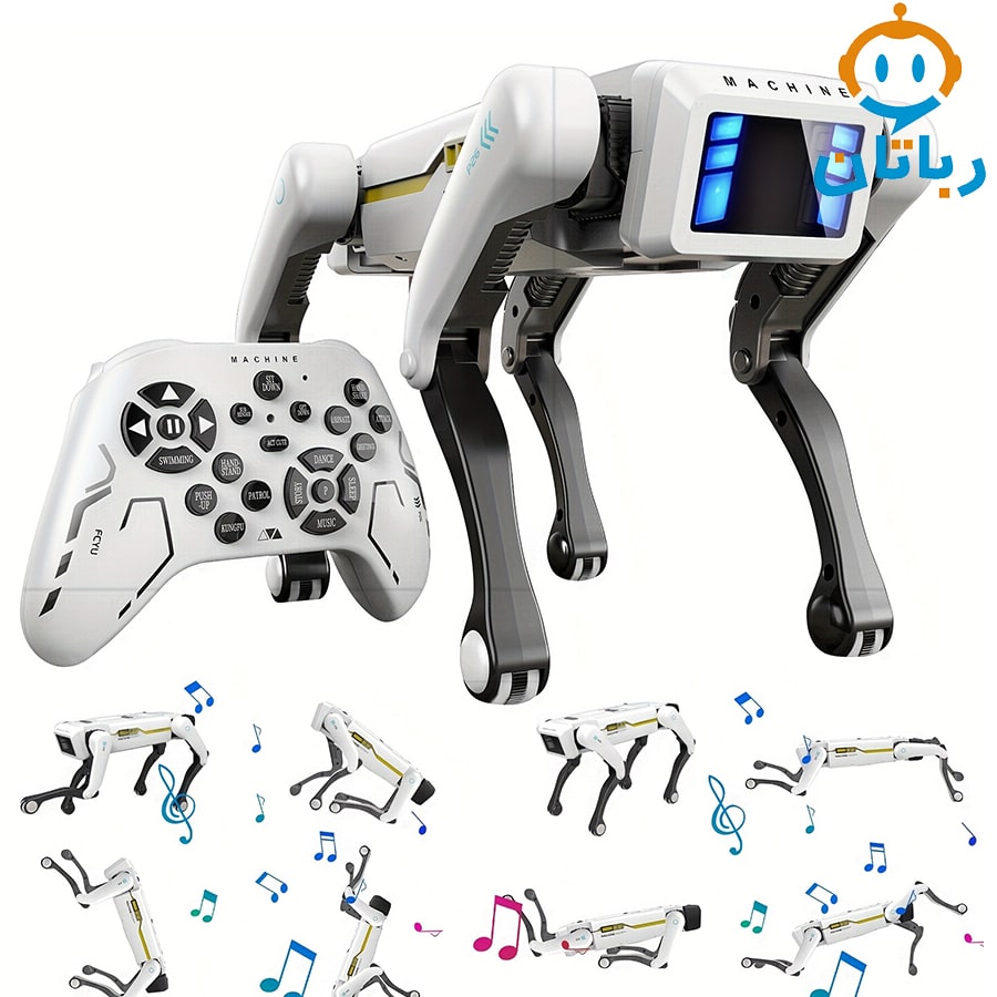 سگ رباتیک هوشمند تیر پرتاب کن کد 8006