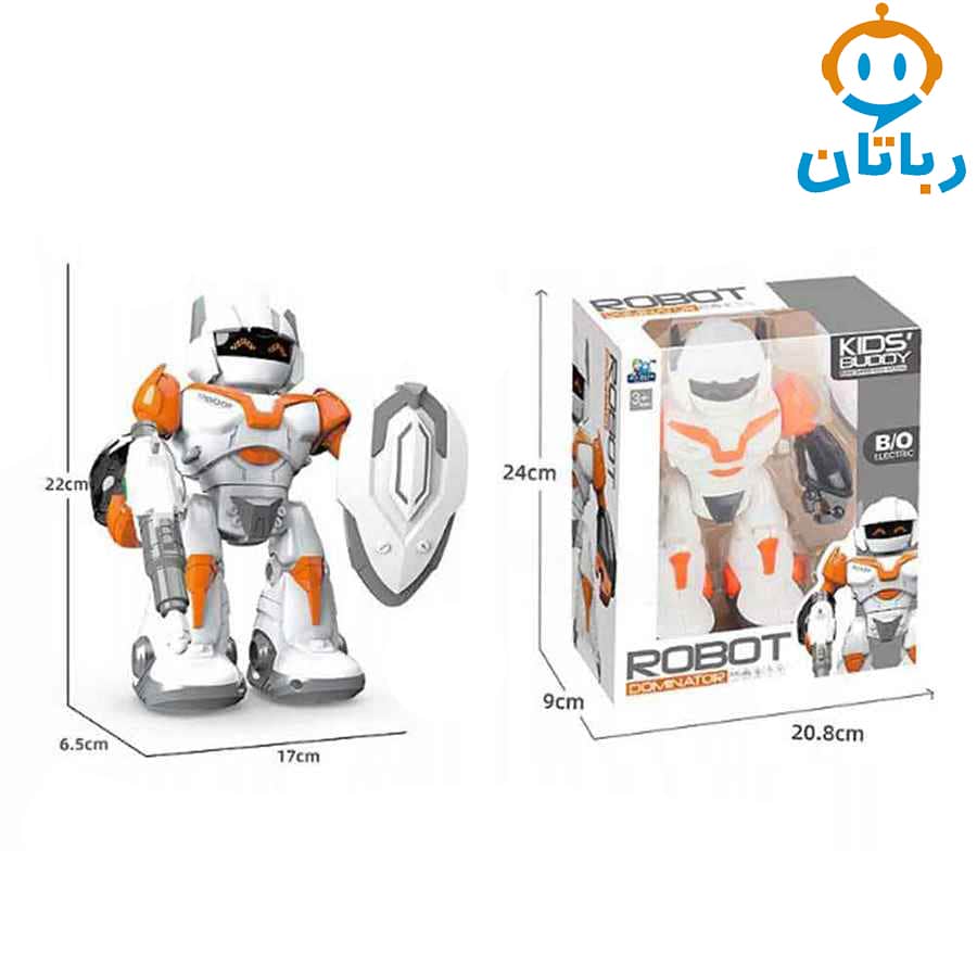 ربات باتری خور سپر دار کد 6053