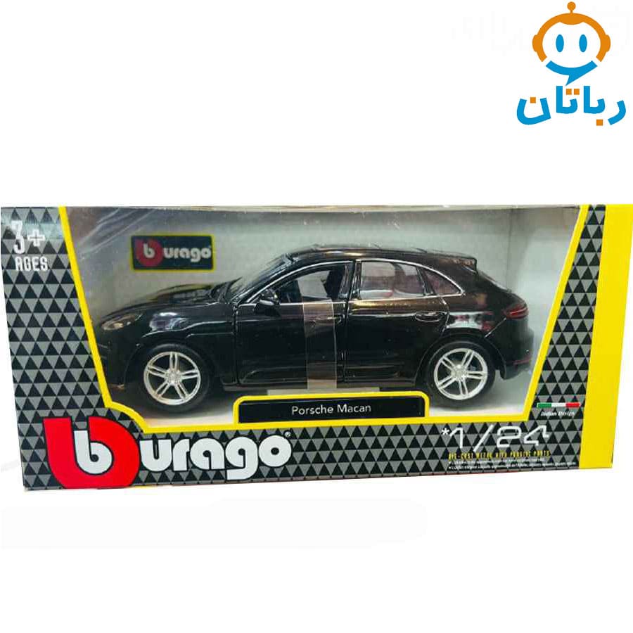 ماکت ماشین فلزیBurago porsche macanمقیاس1/24 21077_18