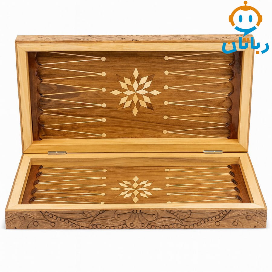 تخته نرد چوب ریشه گردو