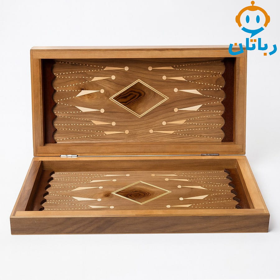 تخته نرد چوب ریشه گردو
