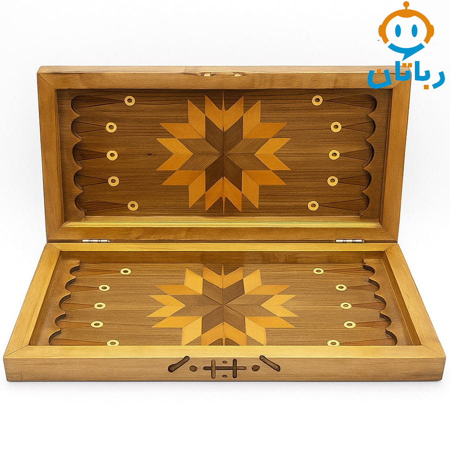 تخته نرد چوب ریشه گردو