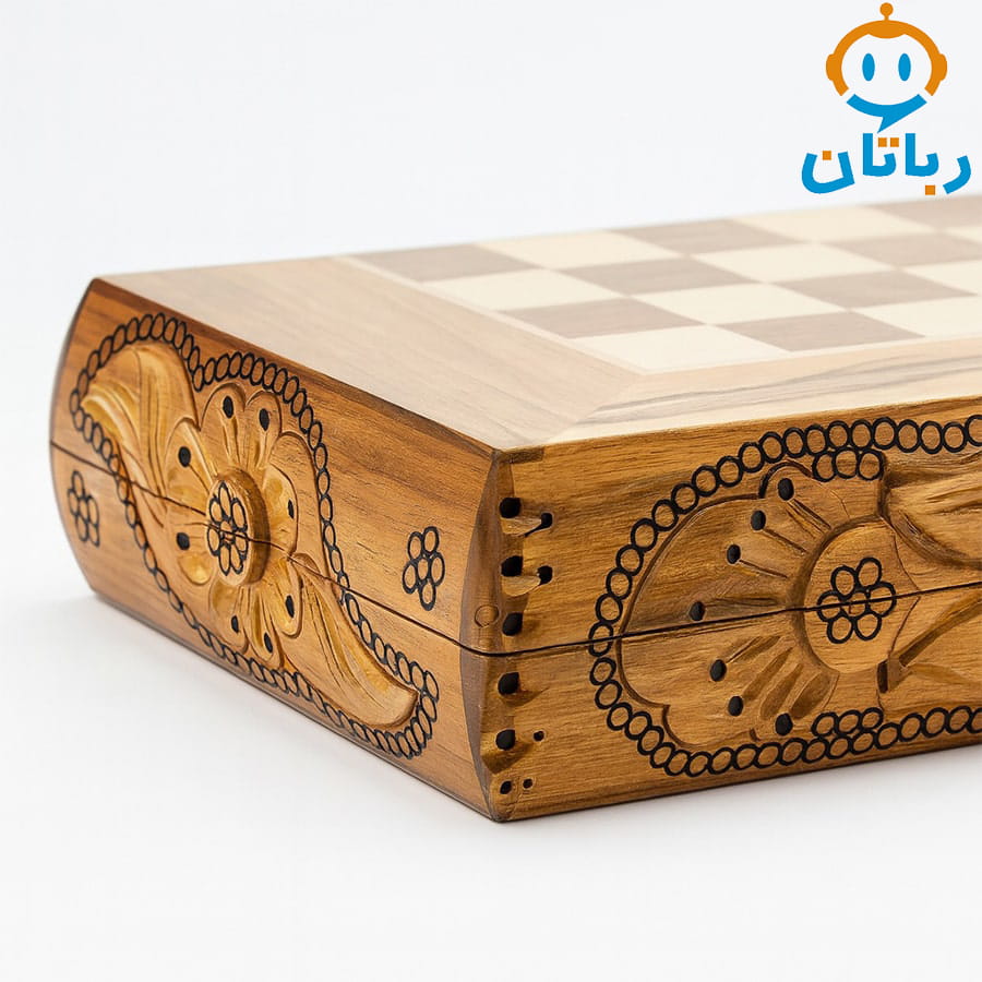تخته نرد چوب ریشه گردو