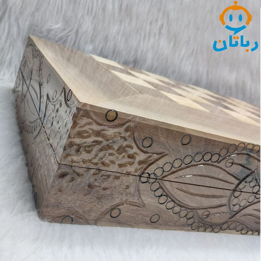 تخته نرد چوب ریشه گردو