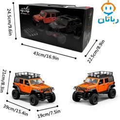 ماشین بازی کنترلی آفرود جیپ شارژی 128