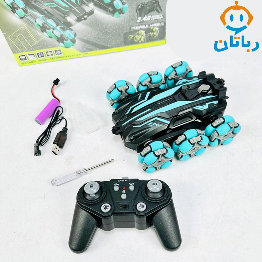 ماشین بازی کنترلی چرخ کپسولی دودزا 1_905