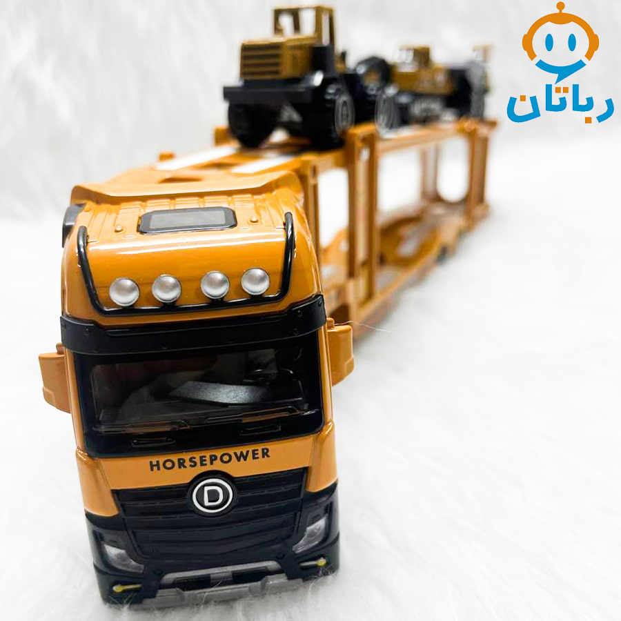 ماکت ماشین کامیون فلزی حمل خودرو 8652