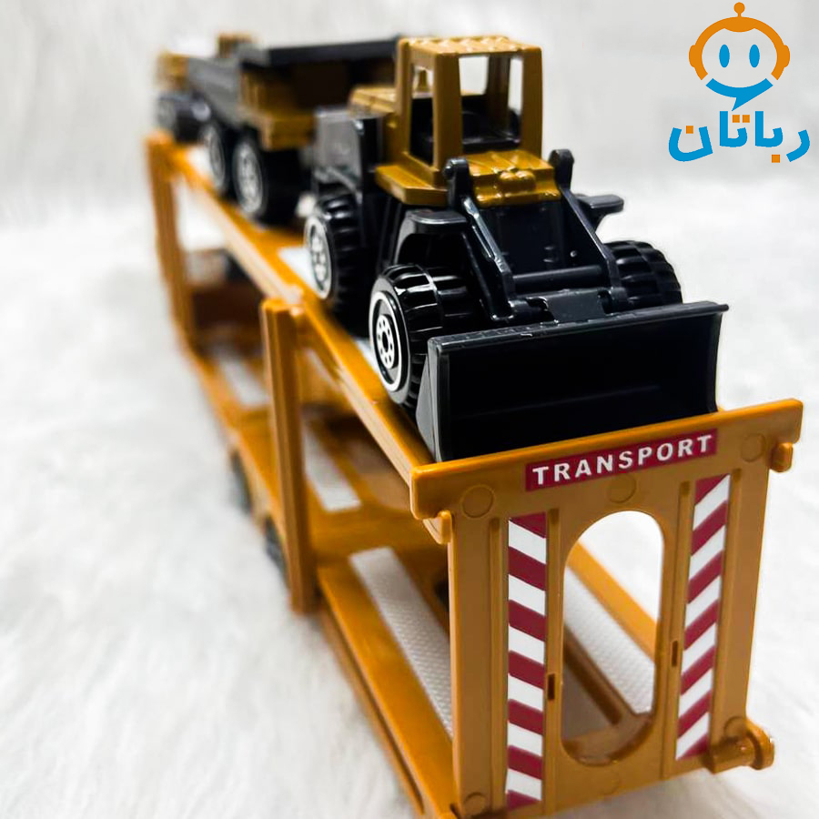ماکت ماشین کامیون فلزی حمل خودرو 8652