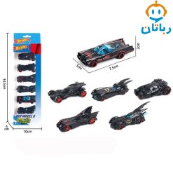 ماکت ماشین فلزی بت من بسته 6 عددی 001