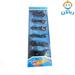 ماکت ماشین فلزی بت من بسته 6 عددی 001