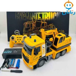 کامیون اسباب بازی کنترلی حمل بیل مکانیکی شارژی 2_8001