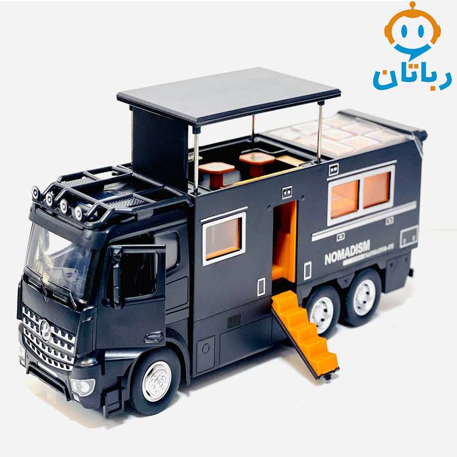 ماکت ماشین فلزی کامیون کمپر 8802