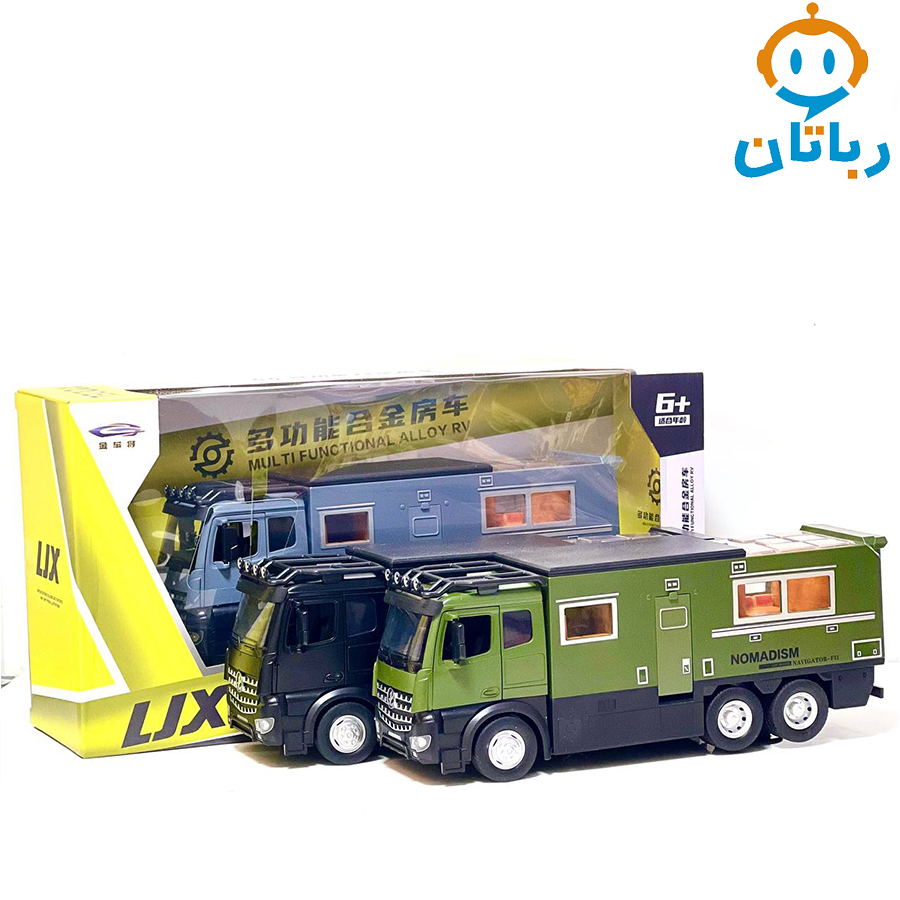 ماکت ماشین فلزی کامیون کمپر 8802