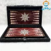 تخته نرد چرمی بغل مهره کد 201