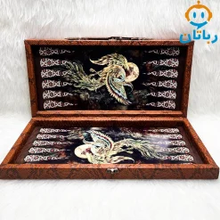تخته نرد چرمی ساده کد 221