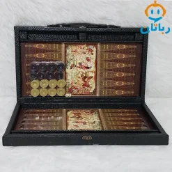 تخته نرد چوبی MDF چرمی کیفی کد 241