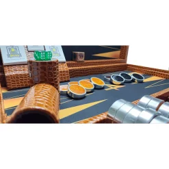 تخته نرد کلاسیک چرمی کد 259